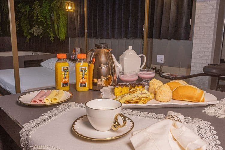 Café da manhã Vip
